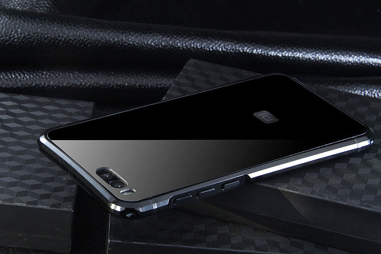 iy Rainbow Aluminum Metal Bumper Dazzle PC Back Cover Case for Xiaomi Mi Note 3