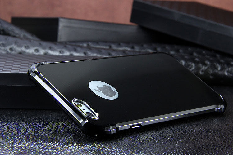 iy Rainbow Aluminum Metal Bumper Dazzle PC Back Cover Case for Apple iPhone 6S Plus/6 Plus & iPhone 6S/6