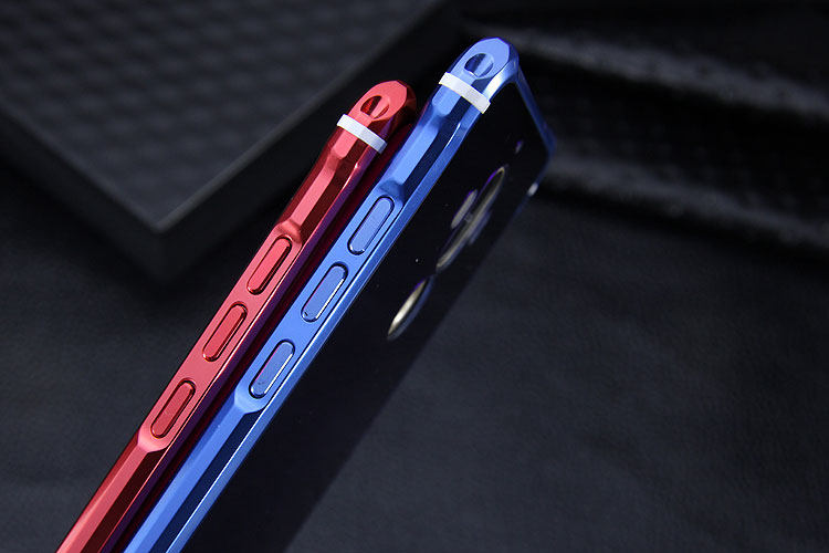 iy Rainbow Aluminum Metal Bumper Dazzle PC Back Cover Case for Huawei Mate 9 & Huawei Mate 9 Pro & Huawei Mate 9 Porsche Design