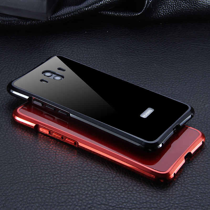 iy Rainbow Super Drop-proof Aluminum Metal Bumper Dazzle PC Back Cover Case for Huawei Mate 10 & Huawei Mate 10 Pro