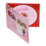 Свадебный компакт -диск коробка свадьба CD Box Свадебная коробка свадебная DVD CD коробка Disc Disc Disc