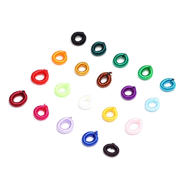 6MM cuộn mới cuộn trang sức DIY phụ kiện đan tay Trung Quốc nút thắt tay cầm dây thừng phụ kiện - Vòng đeo tay Clasp vòng tay