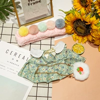 Цвет шарика зона волос+зеленая юбка+сумка для клубники