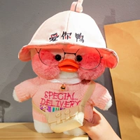 Люблю тебя утиные шляпы порошковые буквы Свитер Белый Сумка