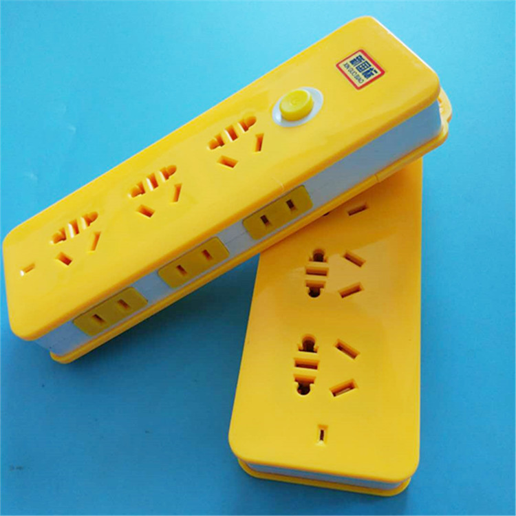 Home With Switch Office Wireless Socket Explosion Proof Safety Plug Row Anti-Fall Inserts High Power Multi Faceted Wiring Panel