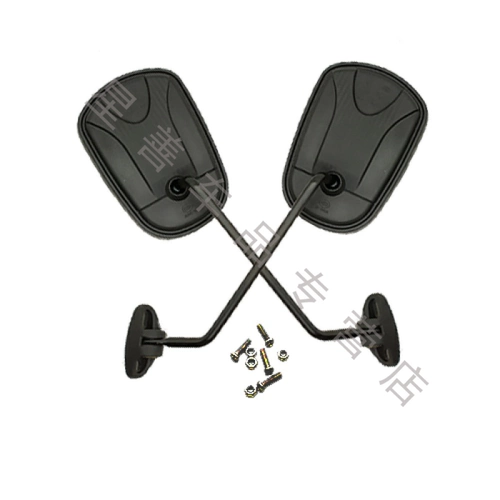 Электромобиль, светоотражающий трехколесный велосипед, зеркало заднего вида