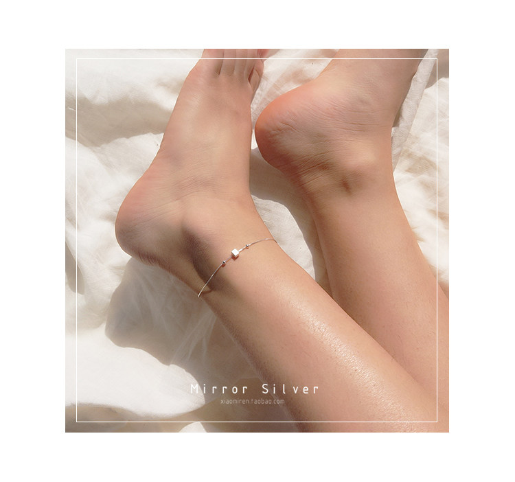 Bracelet de cheville Femme en Argenterie - Ref 3103903 Image 19