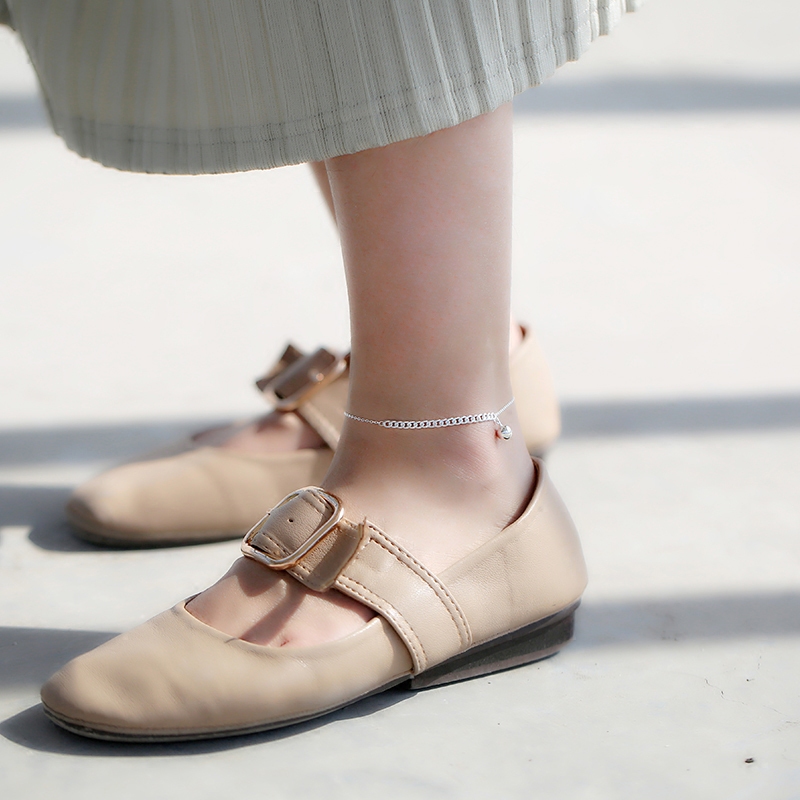 Chaine de cheville Femme en Argenterie - Ref 3104753 Image 1