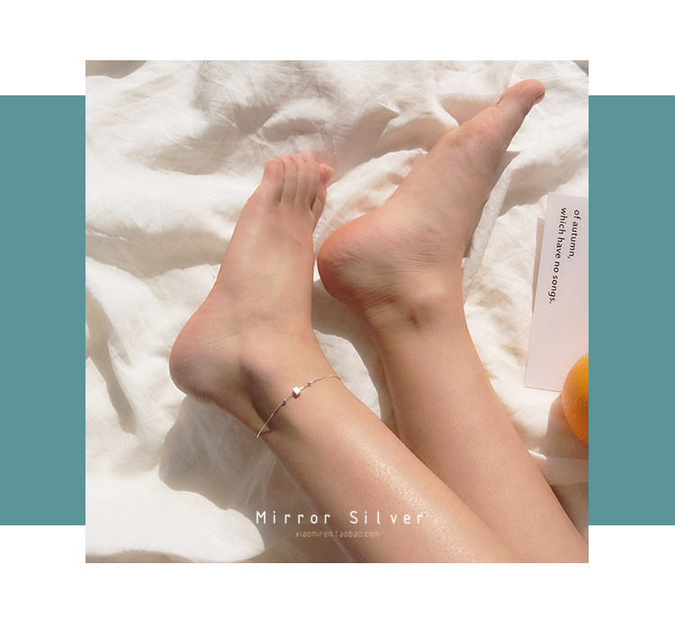 Bracelet de cheville Femme en Argenterie - Ref 3103903 Image 13