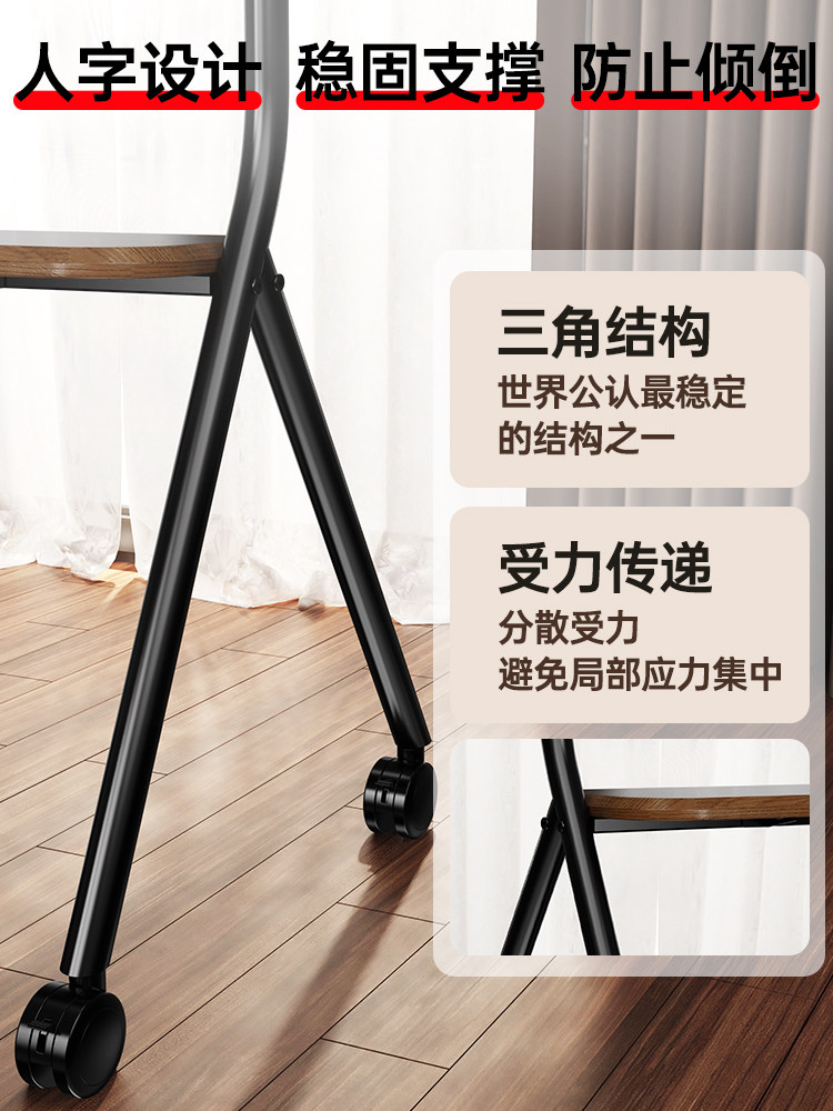Tv Mobile Stand Floor Cart with Wheels 55/65/75/ 86inch Universal Small Apartment Vertical Mount