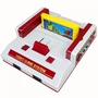 Máy chơi game trẻ em mát mẻ 4K TV máy trò chơi không dây xử lý kép mô hình cổ điển Nintendo cắm thẻ vàng 8 bit FC hoài cổ đỏ và trắng máy - Kiểm soát trò chơi tay game