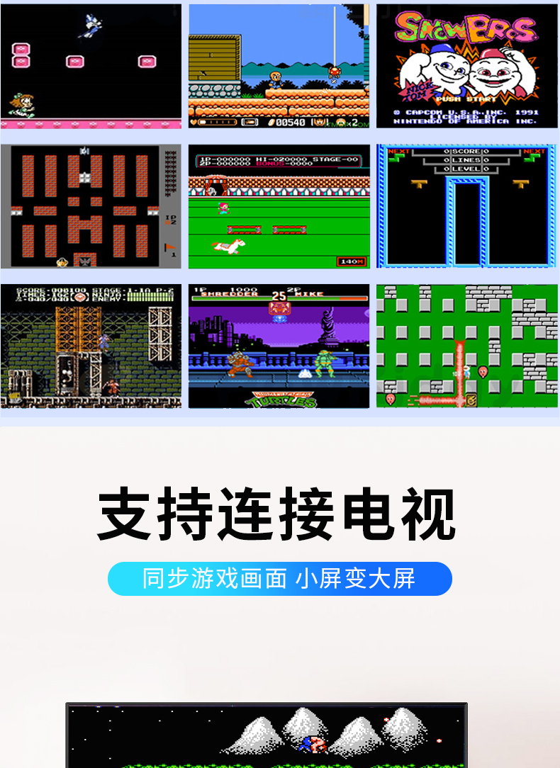 Cool child 2019 new retro hoài cổ hai người chơi game console lòng bàn tay hoài cổ màn hình lớn màu cũ - Bảng điều khiển trò chơi di động máy chơi game psp cầm tay x15 android 7.0