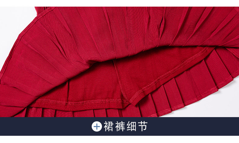 товар из китая 小学生校服春秋季班服幼儿园长袖刺绣衬衫男女童酒红色百褶裙套装