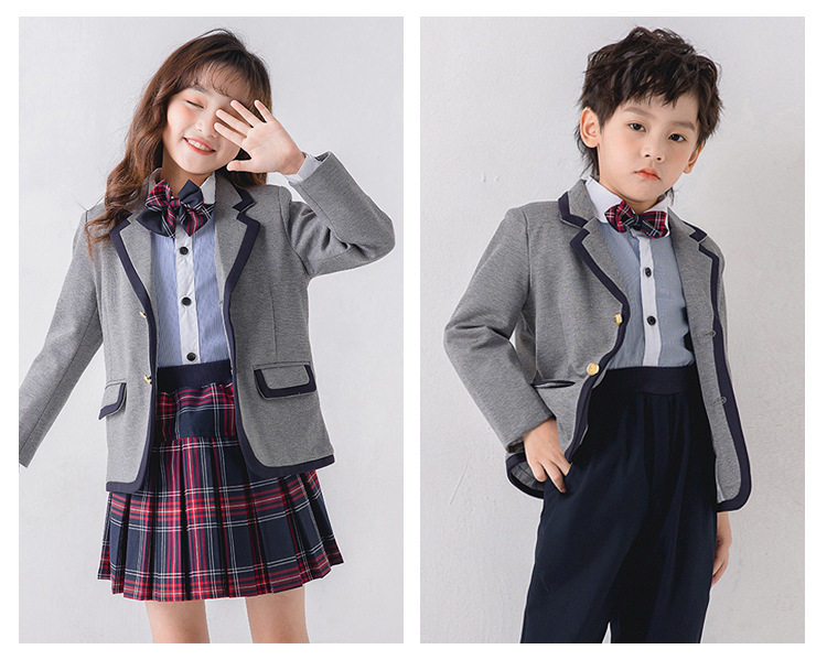 Форма, детский универсальный комплект подходит для мужчин и женщин, в британском стиле, 3 предмета 
