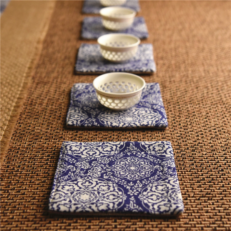 Classical cloth cup cup water absorption Chinese style Chinese style Chinese style kung fu tea ceremony Zen