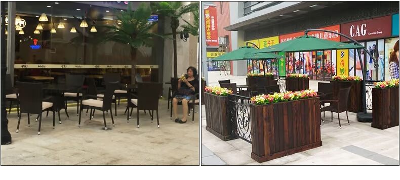 Bàn ghế ngoài trời ban công wicker ghế ba hoặc năm bộ ghế giải trí sân vườn ngoài trời sắt rèn bàn cà phê kết hợp bàn ghế - Bàn ghế ngoài trời / sân bàn ngoài trời