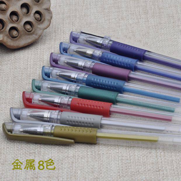 Color neutral metal pearlescent refill set will flood graffiti painting photo album decoration bullet 5 refills