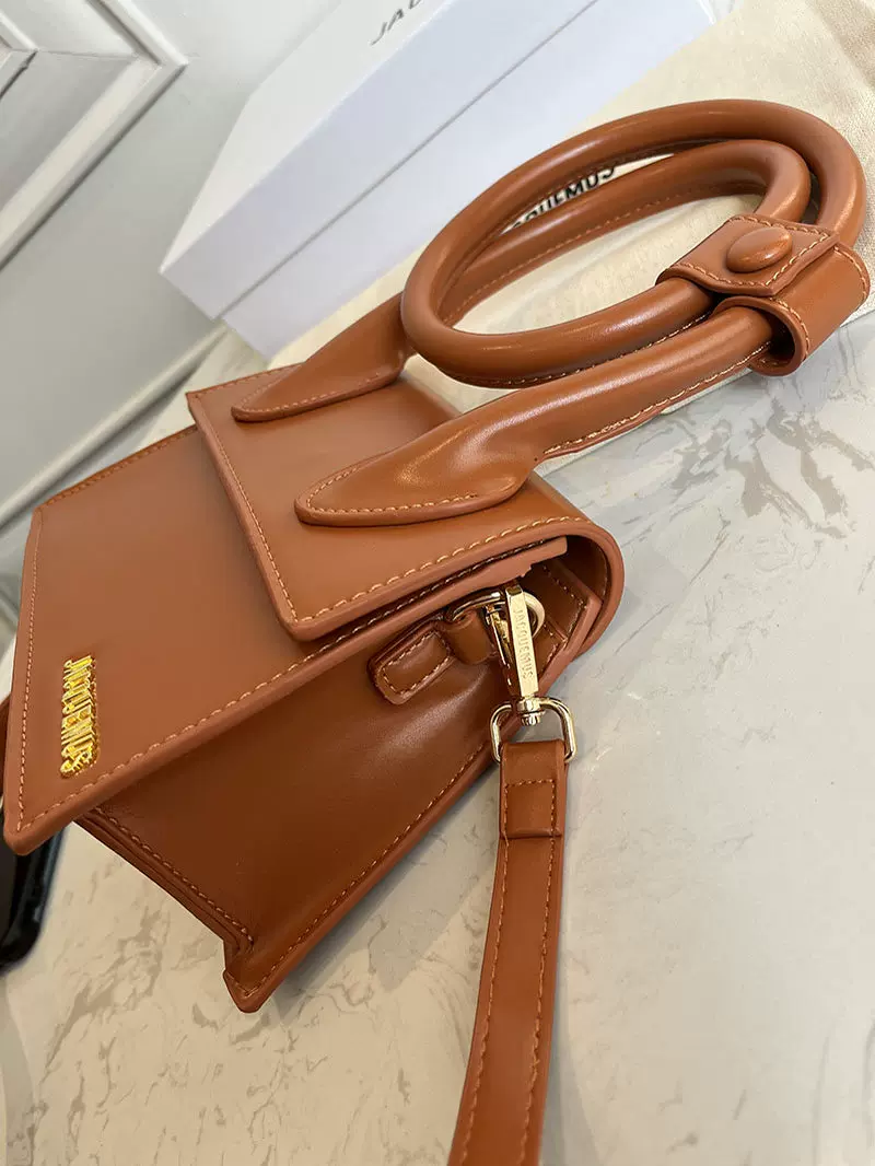 Small blue shoulder bag
