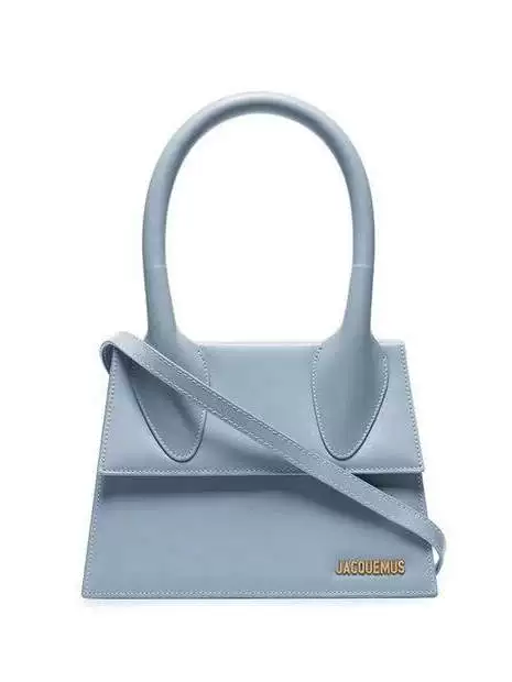 Small blue shoulder bag