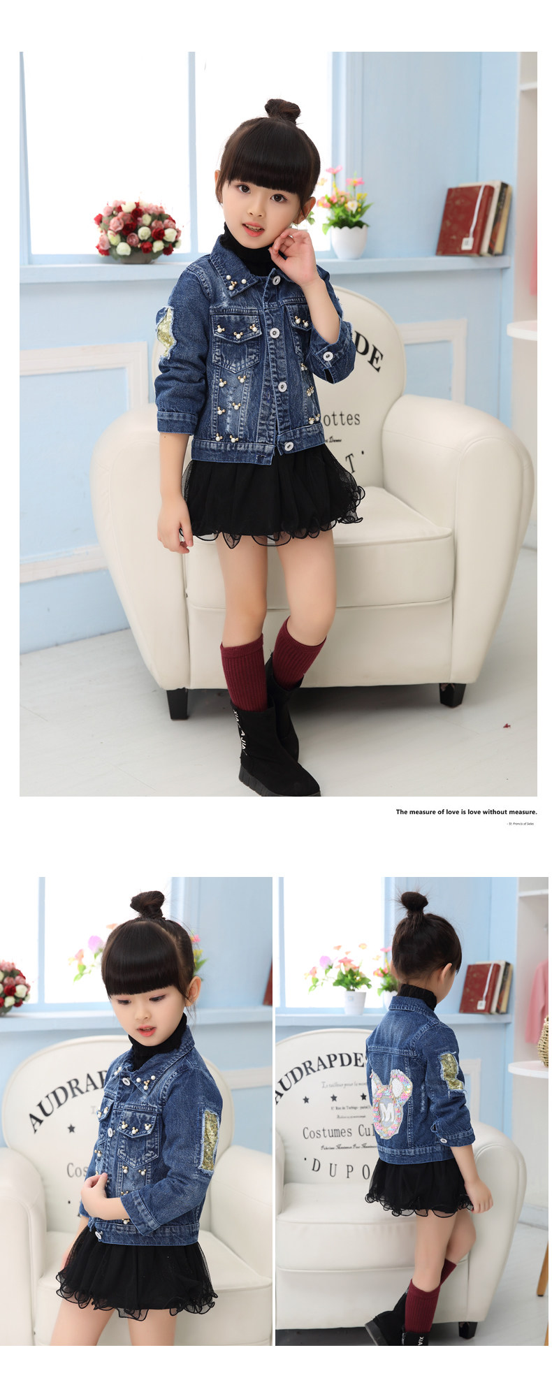 Veste pour fille en toile - Ref 2158370 Image 32