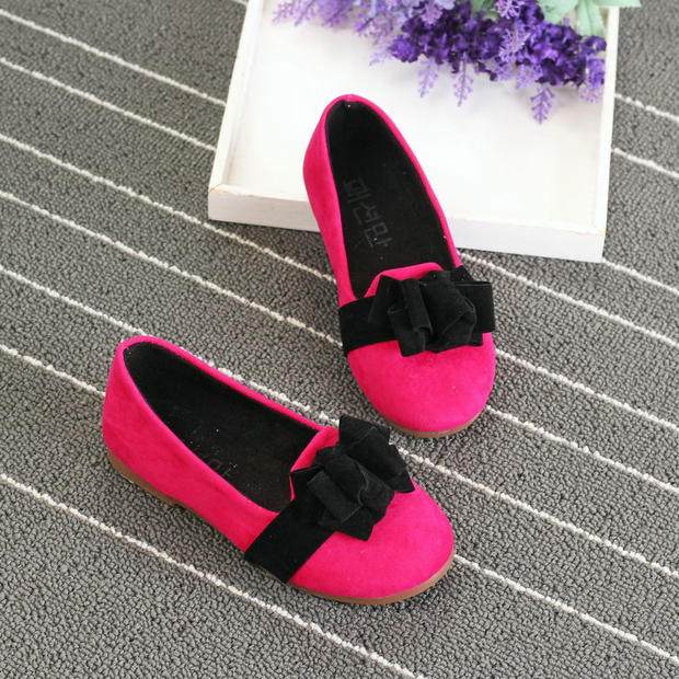 Chaussures enfants en suède ronde pour printemps - semelle tendon - Ref 1023960 Image 11