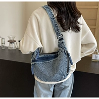 Джинсовый античный синий