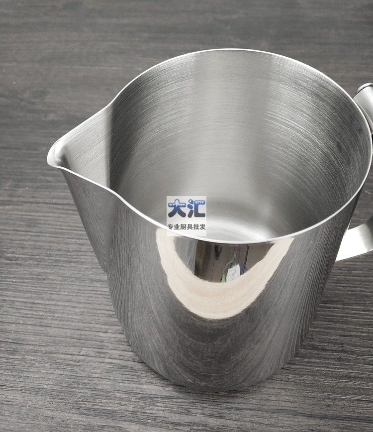 Có nắp đậy, cốc kéo sắc nét, nồi hoa cà phê inox 304 dày, máy pha cà phê, ly sữa bọt phù hợp phin cà phê