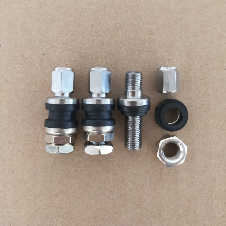 Modified wheel housing touch caliper 8mm valve tire pressure monitoring short hidden valve small hole caliper