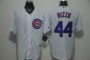 MLB Chicago Bear Cubs Cubs Bóng chày Jersey Số 44 RIZZO Thi đấu tay áo ngắn Đồng phục đội thể thao - Thể thao sau bộ thể thao nữ mùa đông