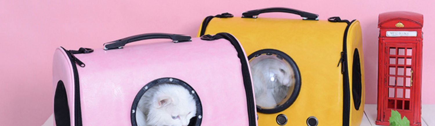 Pet mèo túi không gian viên nang ra xách tay thoáng khí mang đi túi mèo ra vai duy nhất túi mèo lồng mèo ba lô - Cat / Dog hàng ngày Neccessities 	bát ăn cho chó cảnh	