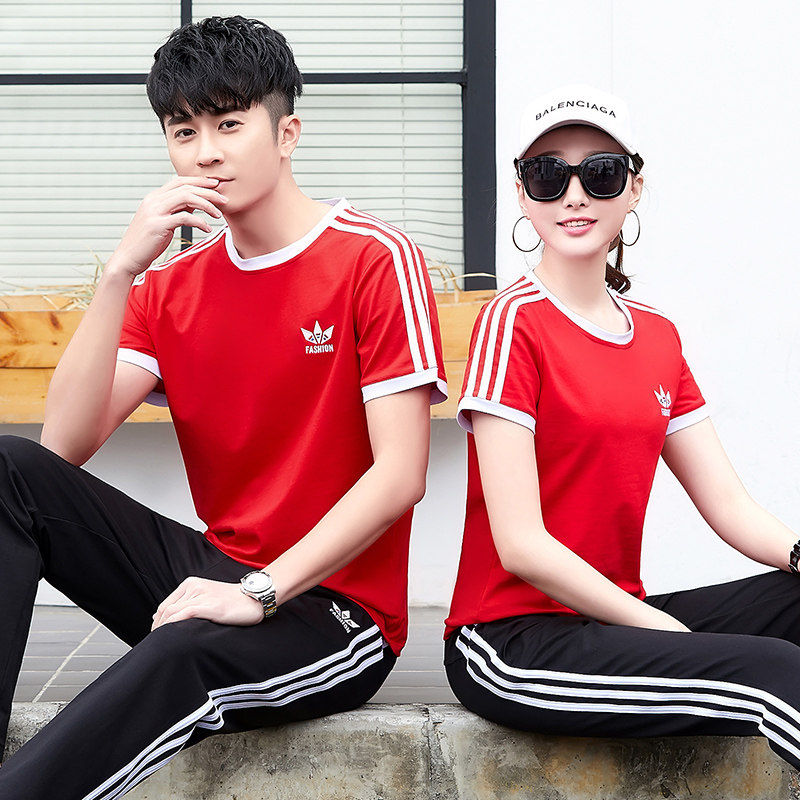 Jordan No Lovers Sportswear Suit Summer Men And Women Universal Middle Test Sports 361 Students Running Group Buy Class Clothes