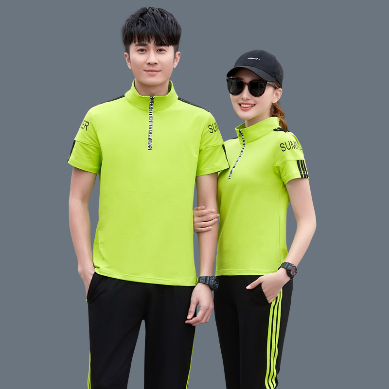 Jordan Neau Sportswear Suit for men and women Summer short sleeves Erotic Dress Contesting Sports 361 Casual Running Group Suit