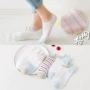 Vớ nữ vớ vớ thuyền nữ nông miệng mỏng phần thể thao vớ cotton thấp để giúp nông miệng vớ vớ thoáng khí lưới nữ vớ cotton - Vớ hàng tuần tất adidas