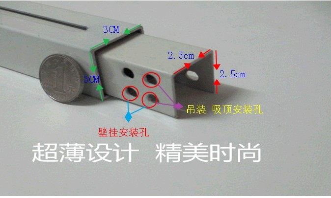 Móc treo máy chiếu Móc áo vuông phổ quát Móc treo máy chiếu Màn hình móc áo - Phụ kiện máy chiếu màn chiếu di động