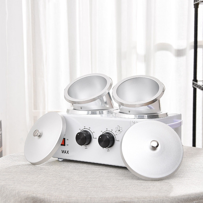 Double Head Soap Base Gagger Machine Dissolved Paraffin Machine Basil Moxibustion Furnace Mud Moxibustion Pan Wax Chocolate Melting Pot