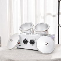 Double head soap-based heating machine dissolving paraffin machine Brazil hair removal medicine furnace mud moxibustion pot wax chocolate melting pot