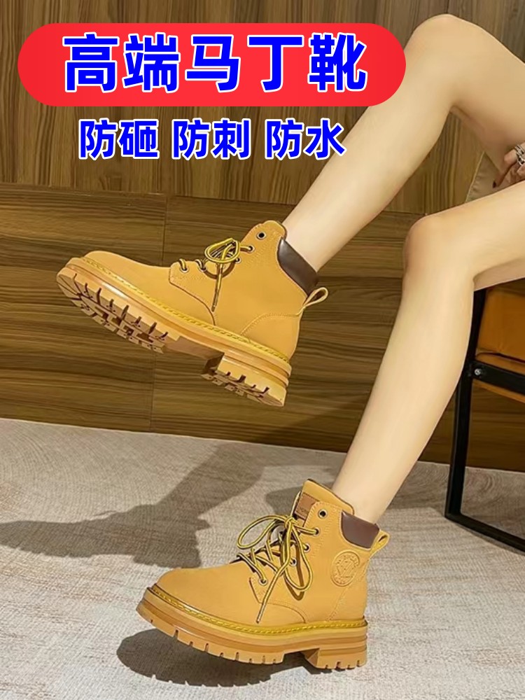 Giày bảo hộ lao động nam nữ bề mặt da chống nước chống va đập chống đâm xuyên Bảo hiểm lao động nhẹ đầu thép an toàn khử mùi chống mài mòn cao cấp giày bao ho lao dong thời trang giầy bảo hộ takumi 