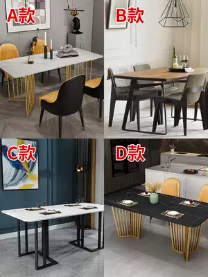 Custom marble rock board table leg bracket light luxury table Big Board office meeting book table leg metal support frame