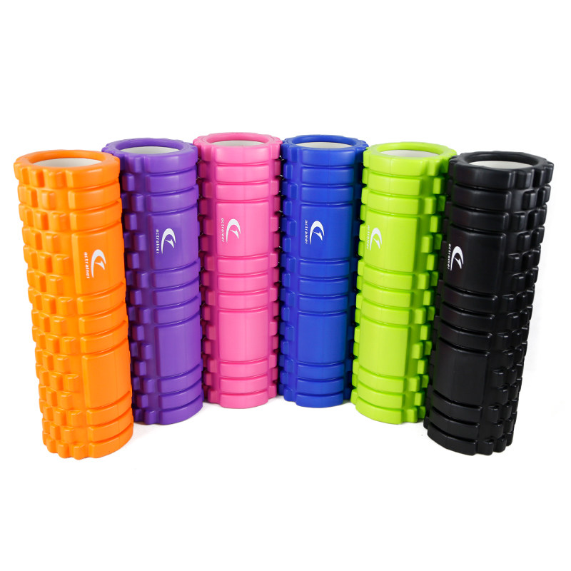 Fitness Foam Shaft Super Pain Yoga Column Hollow Wolf Tooth Stick Muscle Relax Slim Leg Massage Roller Fascia Membrane Soothing
