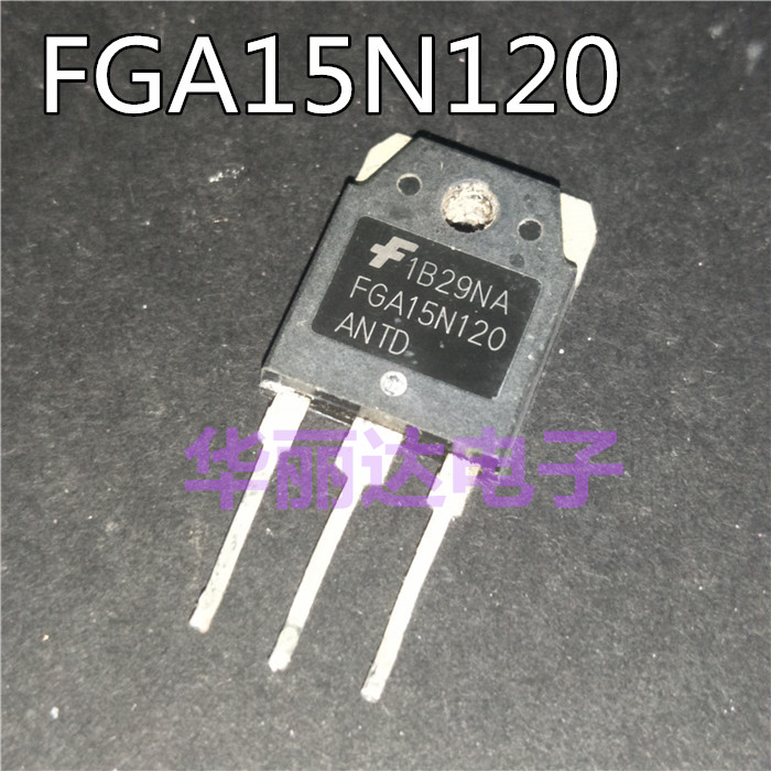 The original dismantling machine FGA 15N120 ANTD 15N120 electromagnetic furnace power tube is measured