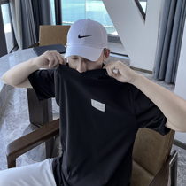 (VERA KANE) Korea ins summer refreshing solid color round neck Joker casual loose t-shirt half sleeve trend men