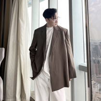 (VERA KANE) Korean ins design advanced sense leisure niche loose long sleeve suit jacket men trend