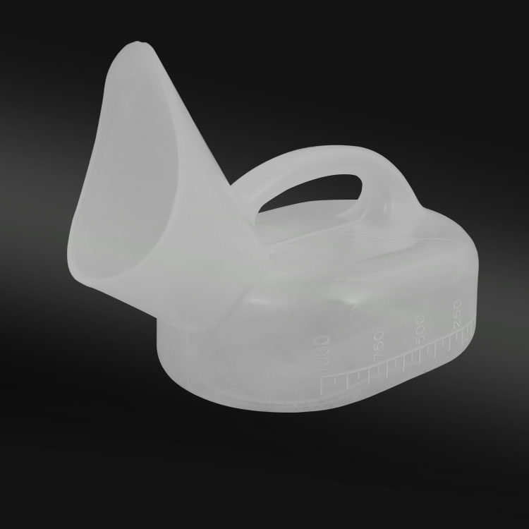 Car travel plastic urinal for men and women with lid Urinal Bed patient urinal Urinal