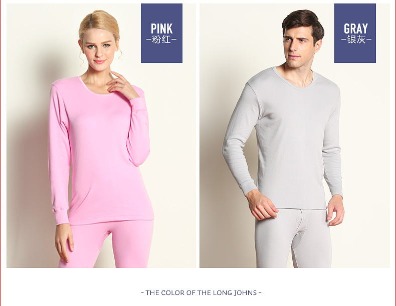 Quần áo mùa thu đậu đỏ dài quần cotton nam và áo len mỏng cho nữ đồ bộ mặc nhà cao cấp hàn quốc