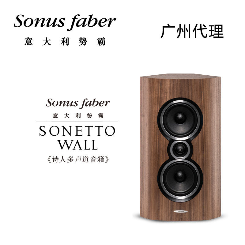 Italy's Sonus faber powerful poet Multitrack Sonetto Wall hanging wall cinemas with fever speakers