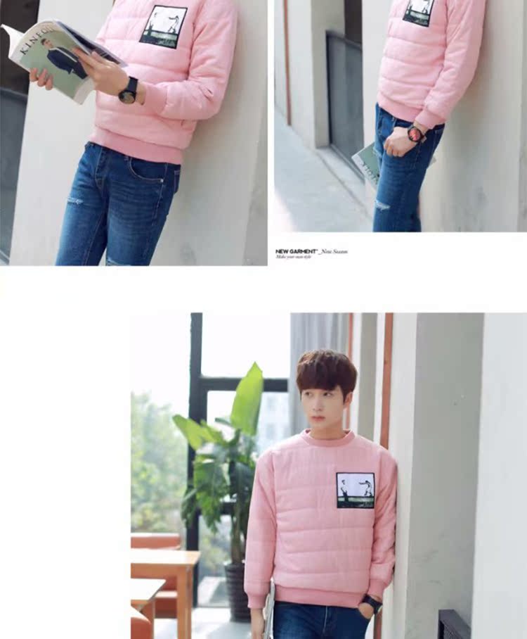 Áo mùa thu và mùa đông mới quần áo cotton mỏng phiên bản Hàn Quốc áo khoác cotton lỏng nam thanh niên trùm đầu áo khoác cotton thương hiệu áo phổ biến áo khoác nam 2021