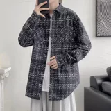 Демисезонный брендовый лонгслив, куртка, рубашка, изысканный стиль