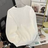 Tide, осенний демисезонный утепленный трендовый дизайнерский лонгслив, изысканный стиль, тренд сезона