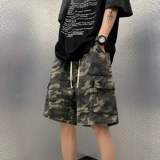 Tide, мужские летние камуфляжные трендовые шорты для отдыха, универсальные спортивные штаны, оверсайз