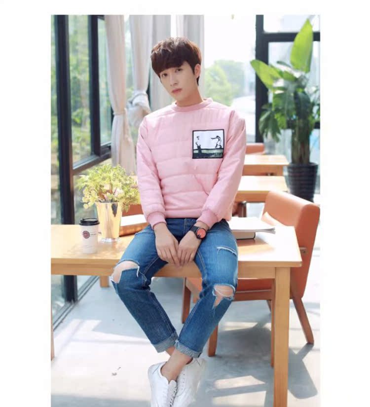 Áo mùa thu và mùa đông mới quần áo cotton mỏng phiên bản Hàn Quốc áo khoác cotton lỏng nam thanh niên trùm đầu áo khoác cotton thương hiệu áo phổ biến áo khoác nam 2021